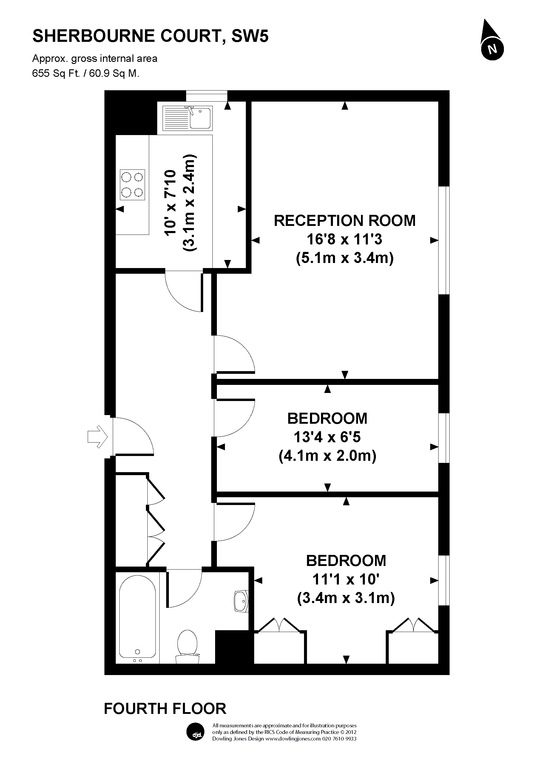  Sherborne Court, 180-186 Cromwell Road, London, Sw5&nbsp;0ss